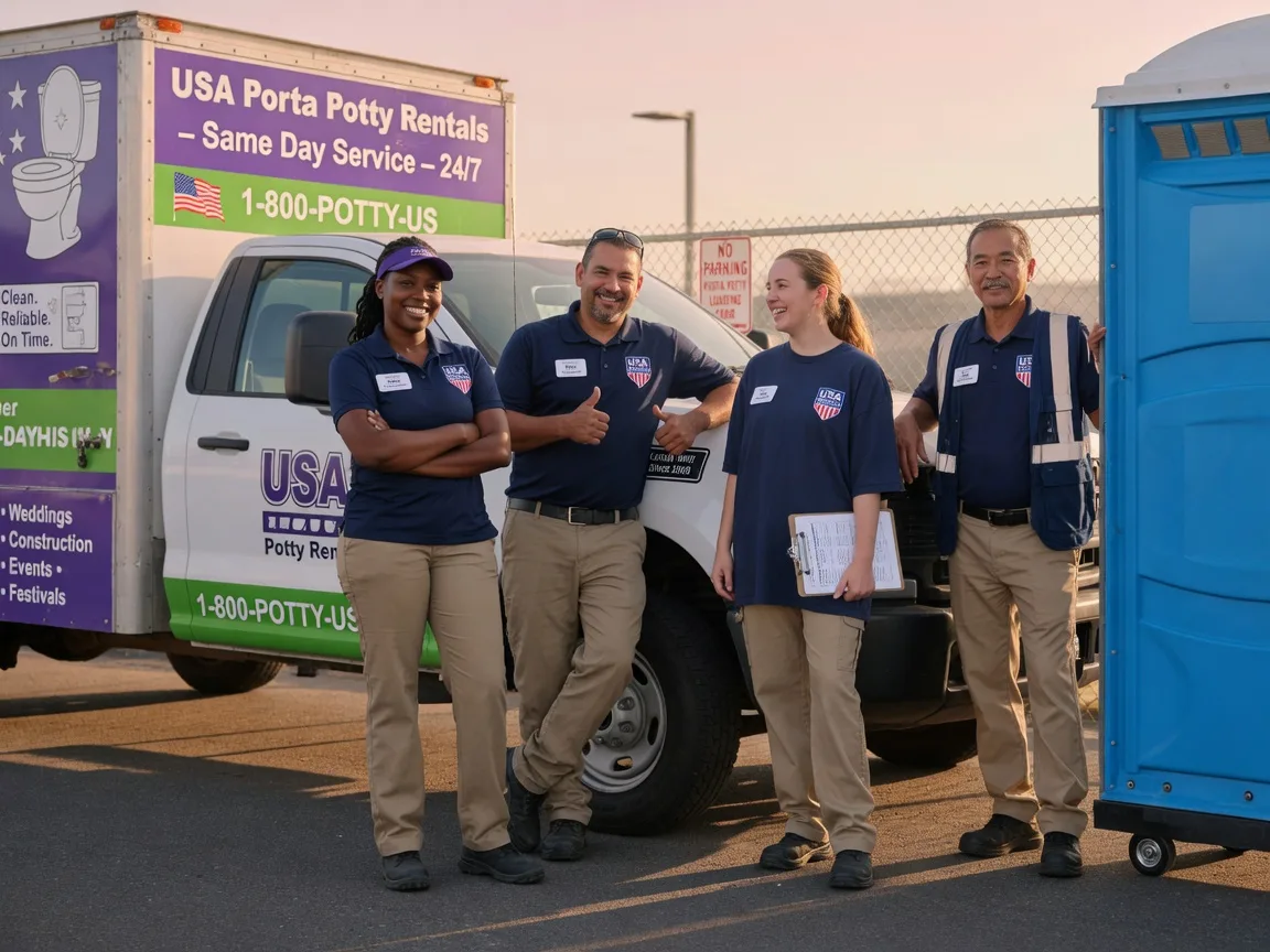 Porta Potty Rental company in Hampton, FL